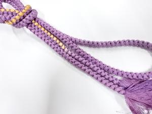 正絹　手組帯締め